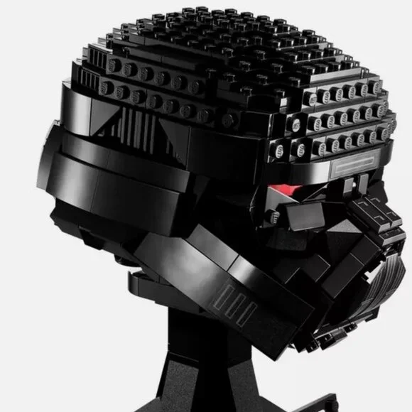 New Sealed Lego Star Wars Dark Trooper Helmet Retired & Collectible Set 75343 - Picture 9 of 10